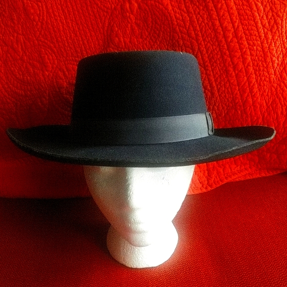 Trail Boss(Diamond Jim) Cowboy wool hat w satin ba - Picture 2 of 10